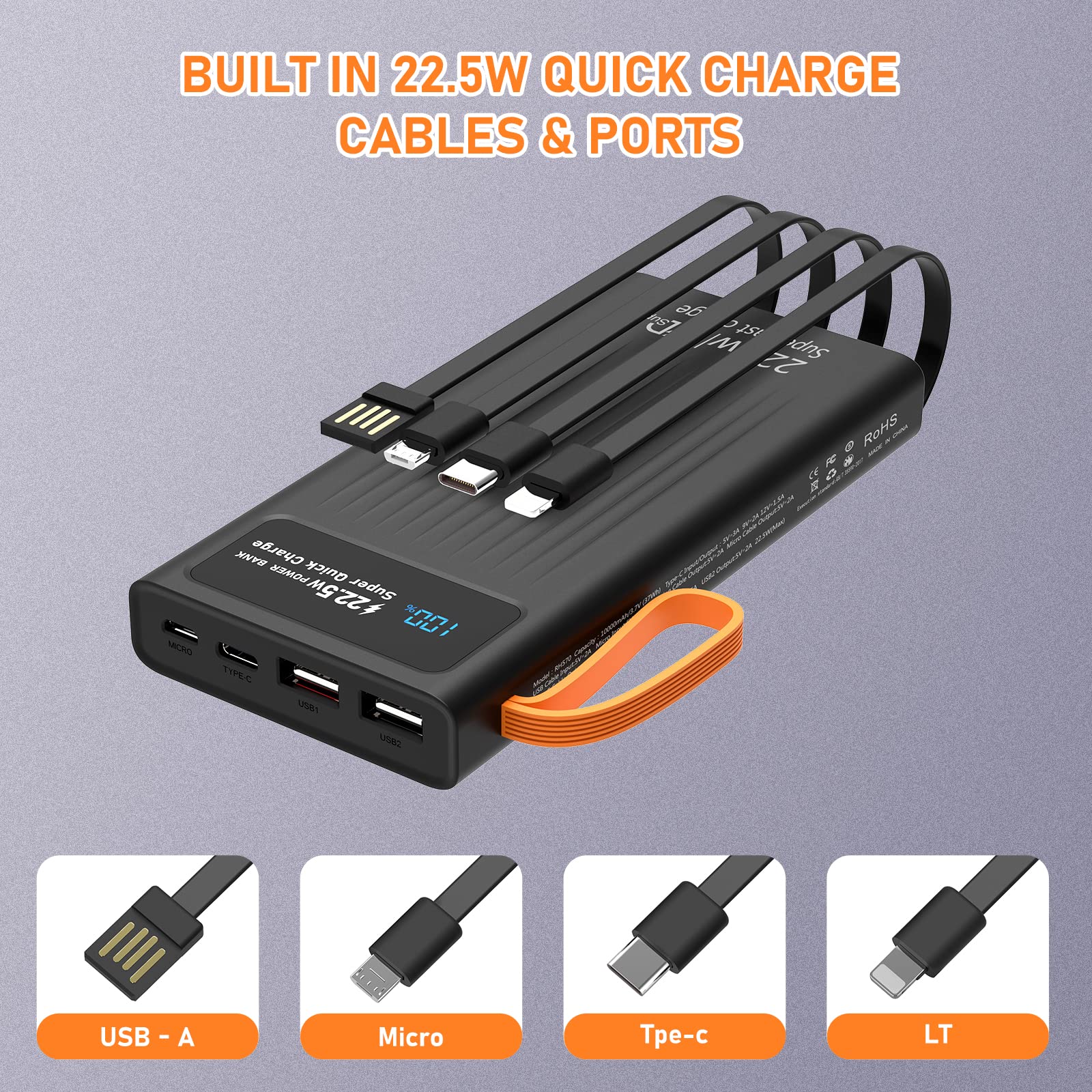 スマホアクセサリー Samsung Galaxy 15W Battery Pack 10000mAh Samsung 10000mAh Fast Charge Battery Pack EB-P1100C 15W